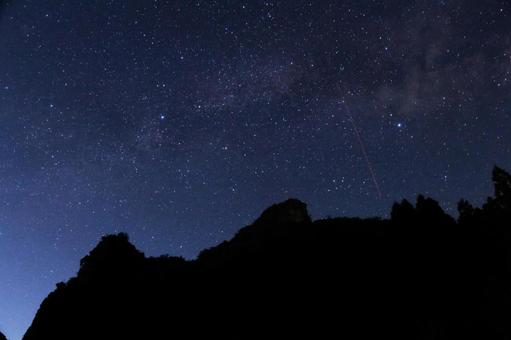 夏の星空 夏の星空の写真