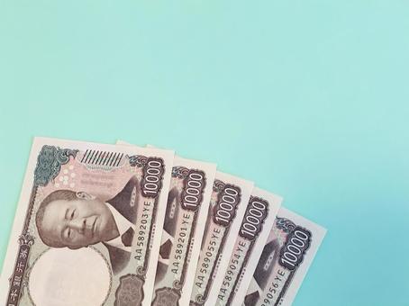 50,000 yen (light green background), JPG 50,000 yen (light green background), JPG