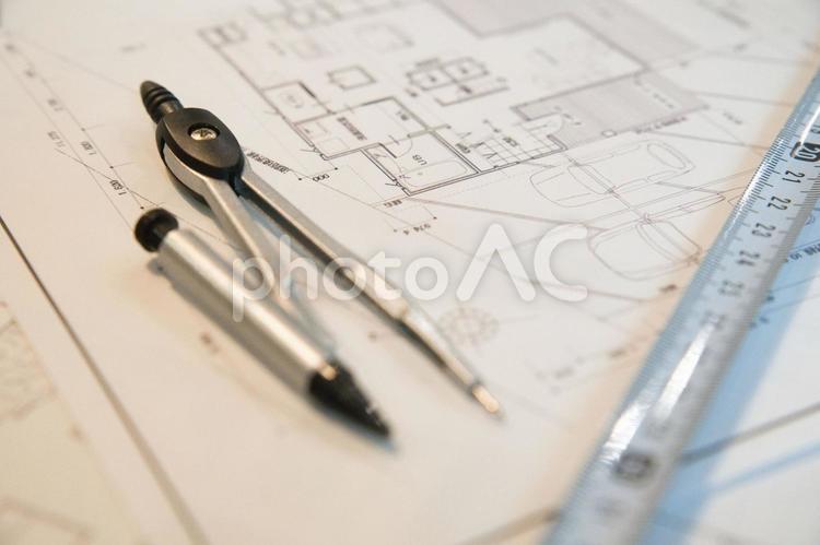 マイホームの間取について考える マイホーム,家づくり,家の購入計画の写真素材