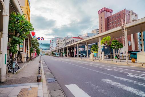 【青森】青森駅の周辺 2025 【青森】青森駅の周辺 2025 青森,2025,青空の写真素材