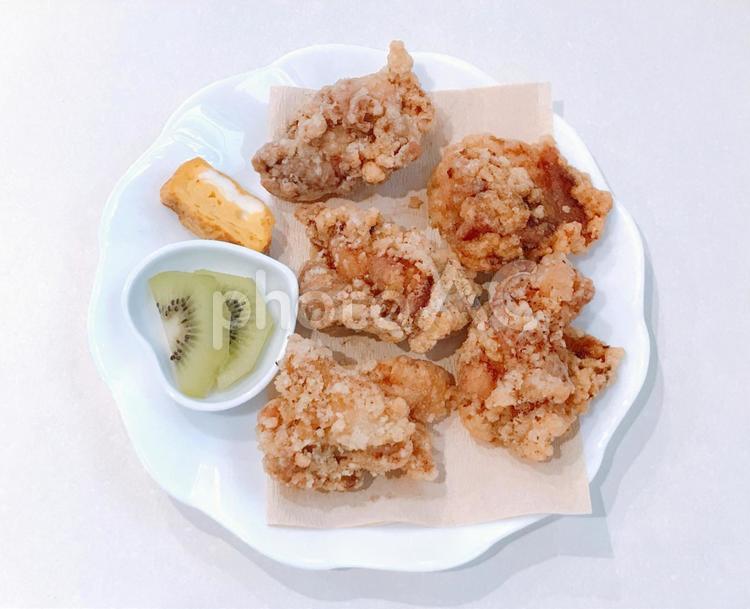 鶏の竜田揚げ 鶏の竜田揚げ,鶏竜田,鳥竜田の写真素材