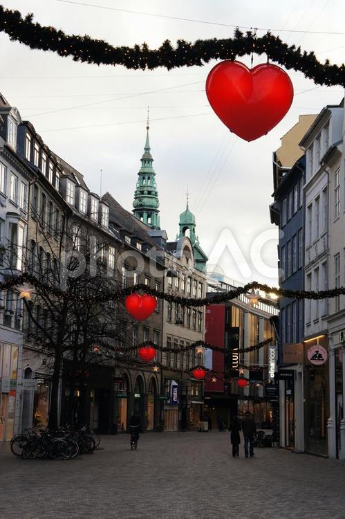 北欧のクリスマス２ 北欧,デンマーク,クリスマスの写真素材