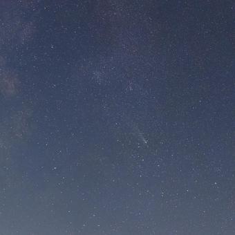 星屑の中の彗星 星屑の中の彗星 星屑,正方形,彗星の写真素材
