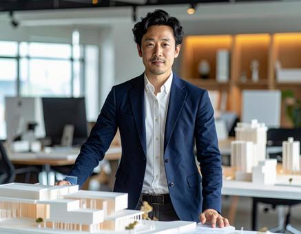 建築デザイン設計者の写真