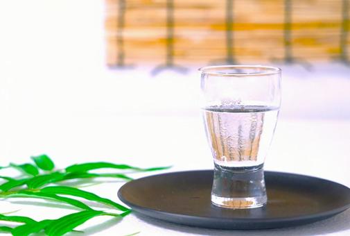 Photo, liqueur, cold sake, glass, 