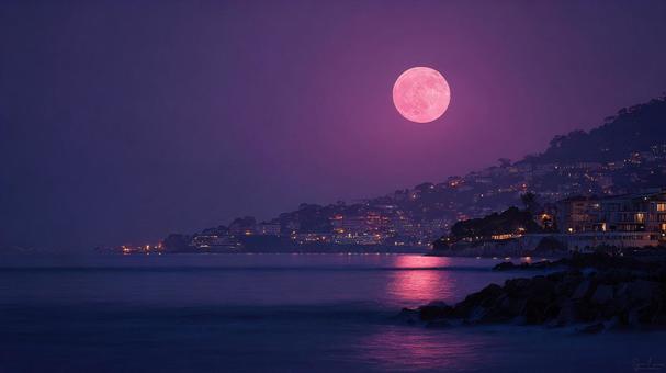 美しい海とストロベリームーン5 美しい海とストロベリームーン5の写真