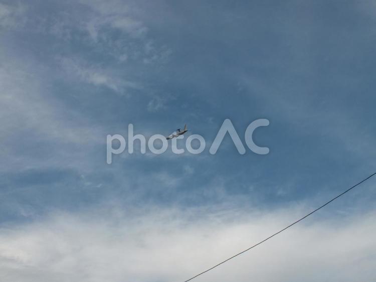 早期警戒管制機　大空を飛ぶ 早期警戒管制機,eー767,早期警戒機の写真素材