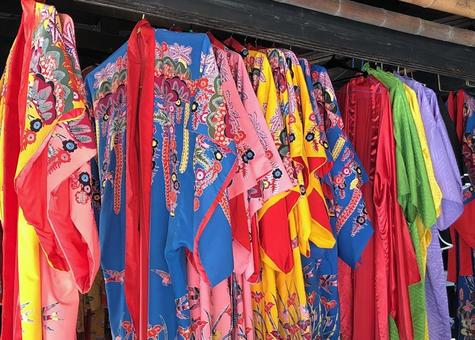 Photo, ryukyu costume, okinawa, a costume, 