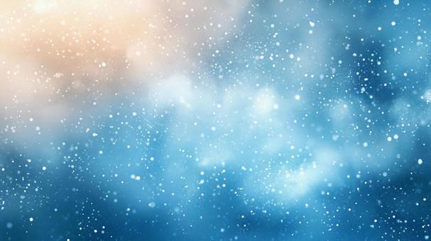 青と光の雪背景 青と光の雪背景の写真