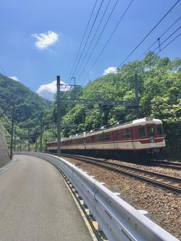 神戸電鉄（1000系） 神戸電鉄,神鉄,1000系の写真素材