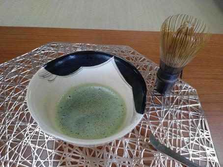 茶会 お茶会,抹茶,テーブル作法の写真素材
