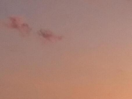 夕暮れの空 夕暮れの空の写真