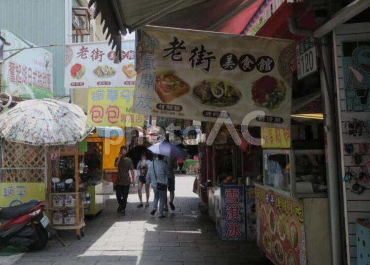 安平老街（台南） 台湾,台南,アジアの写真素材