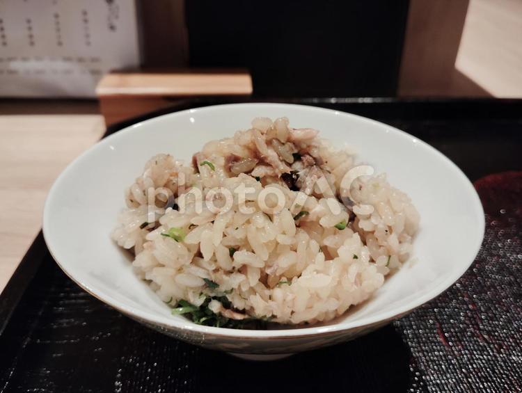 サンマの炊き込みご飯 炊き込みご飯,サンマ,土鍋の写真素材