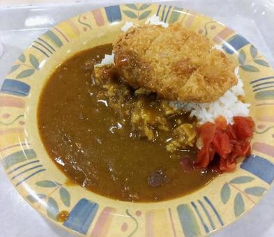 カツカレー カツカレー カレー,ビーフカレー,カレーライスの写真素材