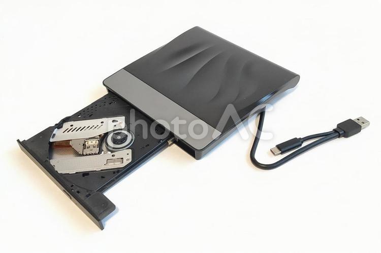 外付けdvdドライブ 外付けdvdドライブ,dvdプレイヤー,cdドライブの写真素材