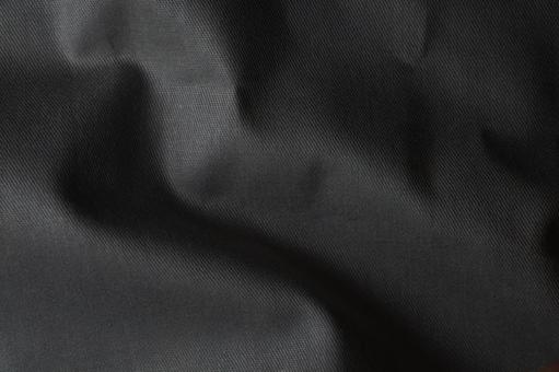 黒布の質感と陰影 布,黒,織物の写真素材