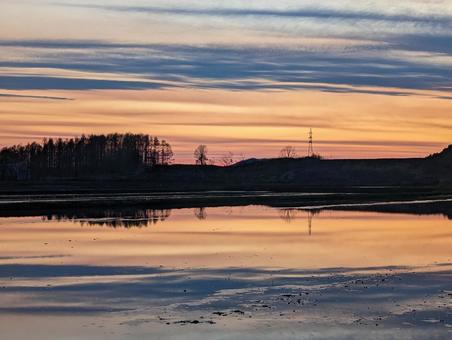 夕焼けファンタジー 夕焼けファンタジーの写真