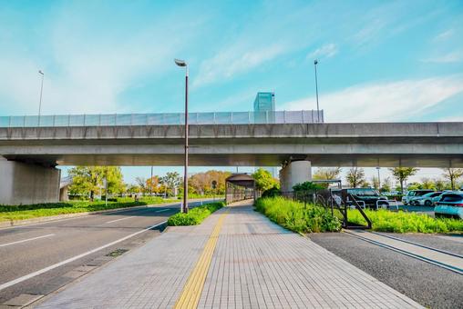 【新潟】新潟駅周辺の街並み 【新潟】新潟駅周辺の街並み 新潟,新潟駅,駅の写真素材