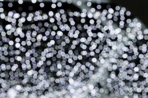 イルミネーションの光-ピンボケ イルミネーションの光-ピンボケの写真