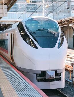 特急ひたち 特急ひたち,特急ときわ,電車の写真素材