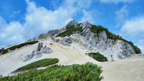 燕岳 燕岳 山,登山,燕岳の写真素材