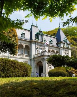 萬翠荘 萬翠荘 萬翠荘,愛媛,松山市の写真素材