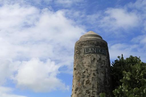 ラニカイ ラニカイ,灯台,ランドマークの写真素材