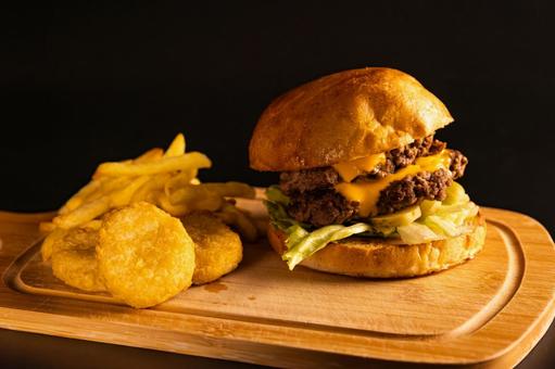 ハンバーガー ハンバーガーの写真
