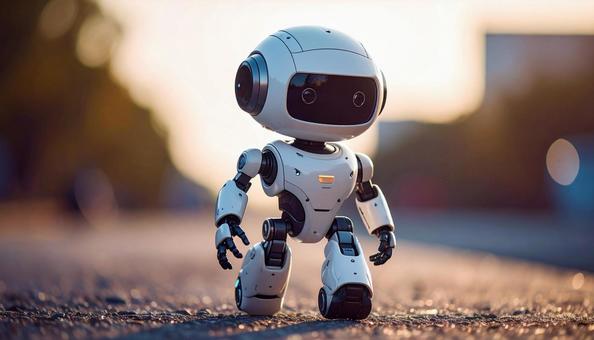 二足歩行のロボット 二足歩行のロボットの写真
