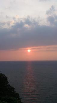 Photo, sea, sun, sink, 