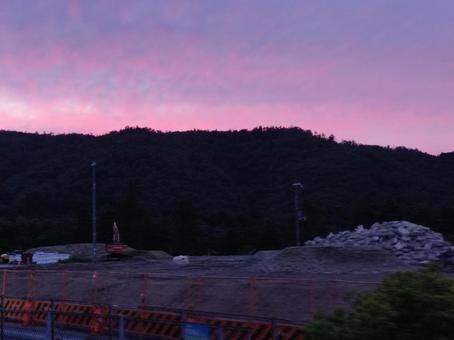 夕焼け 夕焼けの写真