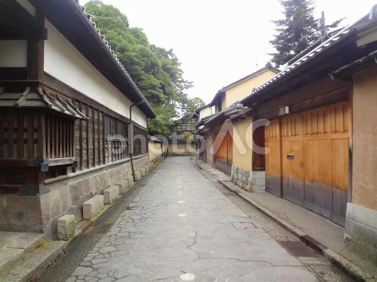 金沢　長町武家屋敷跡 長町武家屋敷跡,金沢市,石川県の写真素材
