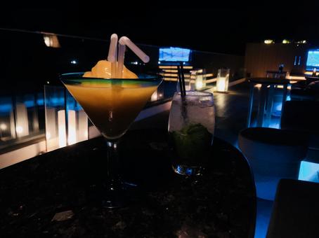 ナイトバー ナイトバー,バー,ルーフトップバーの写真素材