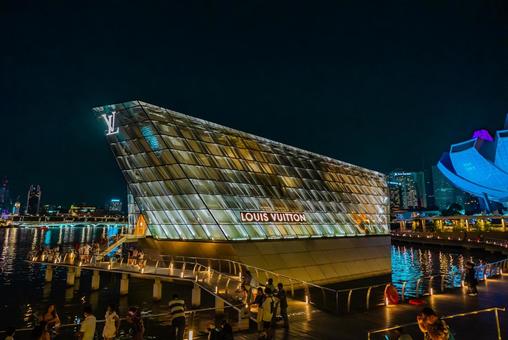 【シンガポール】マリーナベイサンズの周辺の写真