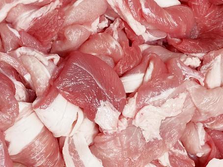 豚肉 豚肉,豚小間切れ,切り落としの写真素材