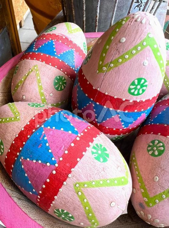 イースターエッグ イースター,イースターエッグ,卵の写真素材