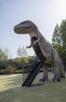 大高緑地公園 恐竜滑り台 大高緑地公園 恐竜滑り台の写真