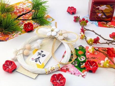 新年（新しい年の始まり〜新春万福）3 お正月,年賀状,新年の写真素材