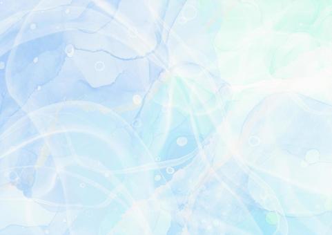 Beautiful blue and light blue alcohol ink art, JPG Beautiful blue and light blue alcohol ink art, 酒精水墨艺术, 水墨艺术, 水彩, JPG