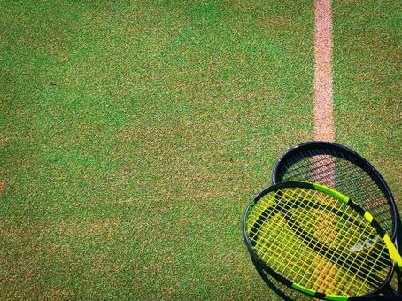 Tennis racket ⑷, tennis racket, rigid tennis, tennis, JPG