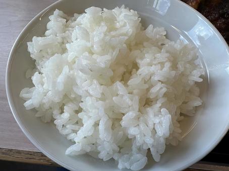 Photo, white rice, rice, delicious, 