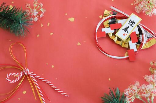 お正月素材　年賀状 お正月,年賀状,年始の写真素材
