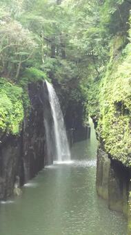 高千穂 高千穂峡,高千穂,自然の写真素材