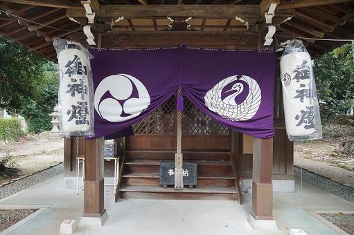 パワースポット 市杵島姫神社⑩ 拝殿 パワースポット 市杵島姫神社⑩ 拝殿の写真