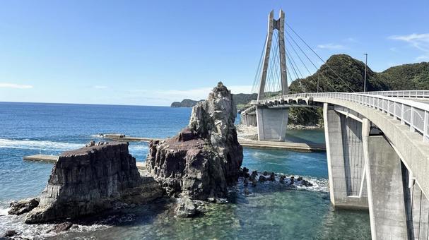 Photo, zeng damingshen bridge, zeng da mingshen, sea, 