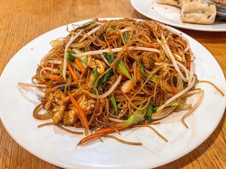 中国のビーフン 米粉 中国のビーフン 米粉 ディナー,ランチ,アジア料理の写真素材