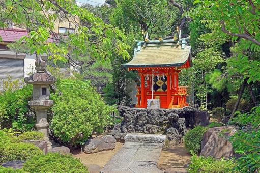 天祖・諏訪神社(品川) 天祖・諏訪神社(品川) 天祖・諏訪神社,神明宮・諏訪社合祀,天照大御神の写真素材