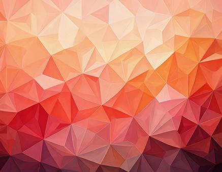 Modern geometric pattern of triangles (warm colors), triangle, warm color, geometric pattern, JPG