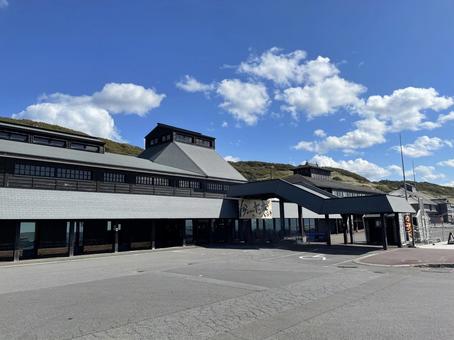 北海道:小平町・道の駅 鰊番屋 北海道:小平町・道の駅 鰊番屋 道の駅,小平町,鰊番屋の写真素材